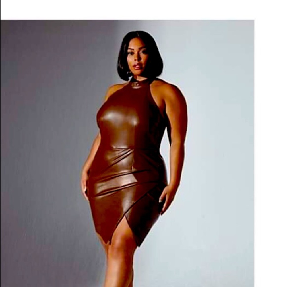 Fashion to Figure Faux leather body on